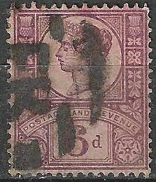 Gran Bretaña # 119 1887