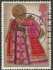Gran Bretaña #680 1972 "«Ángel – Navidad»