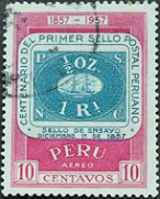 PERU #C132  1957