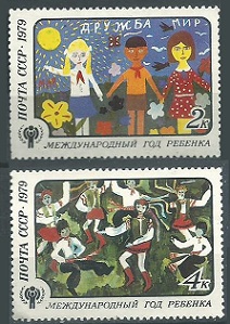 RUSIA #4772 y #4774  1979  Nuevas