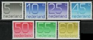 Holanda  #546 - 553 1976
