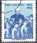Italia #1087 1972 «Luigi Orione, fundador de Caritas»