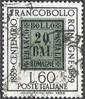 Italia #790 1959 "Centenario del sello romano"
