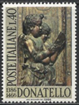 Italia #941  1966 Nueva.20 "Angeles cantando, de Donatello"