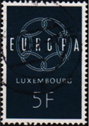 Luxemburgo #355 1958