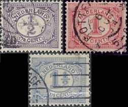 Holanda  # 55-57  1898