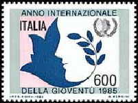 Italia #1645 1985 Nueva