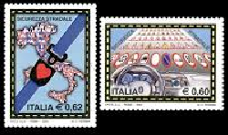 Italia #2596-2597 2004 Usadas