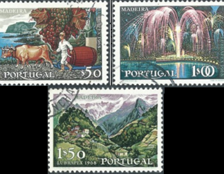 Portugal #1028-1030  1968