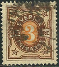Suecia #54 1892