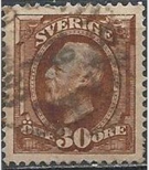 Suecia #62 1891