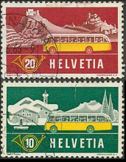 Suiza #345-346  1953