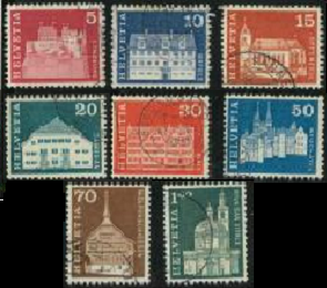 Suiza #440- 4447  1967