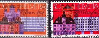 Suiza #589-590  1974