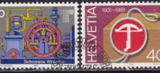 Suiza #704-705  1981