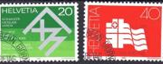 Suiza #710-711  1982