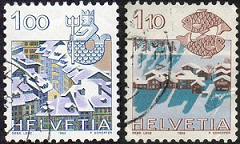 Suiza #717-718  1982