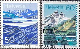 Suiza #904-905  1991