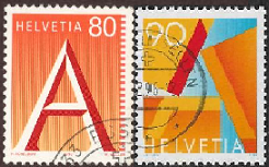 Suiza #908-909  1991