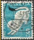 Suiza #B360  1966