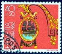 Suiza #B489  1982