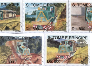 Santo Tomé y Príncipe  #1133-1137  1993