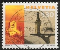 Suiza  #1077  2000