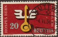 Suiza #348  1954