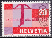 Suiza #367  1958
