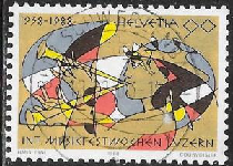 Suiza  #821  1988