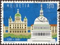 Suiza #888  1991