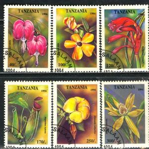 TANZANIA #1303 - 1308 1994