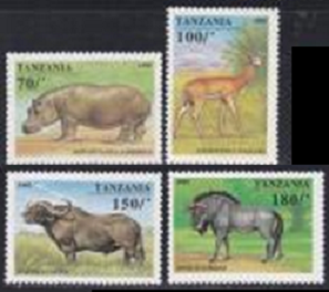 TANZANIA #1380 - 1383  1995