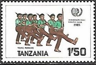 TANZANIA # 290 1985 Usada