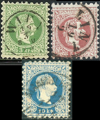 AUSTRIA #28  - 30   1867