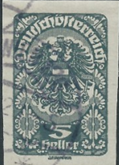 Austria #228  1920  Inperforada