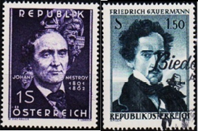 Austria #682 - 683 1962