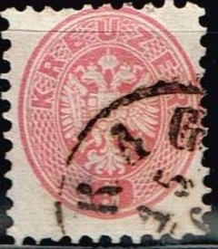 AUSTRIA #24  1863  "Escudo de armas"