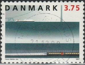 Dinamarca #1071  1998