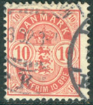 Dinamarca #45 1895