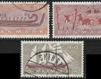 Dinamarca #472 - 474 1970