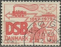 Dinamarca #491 1972