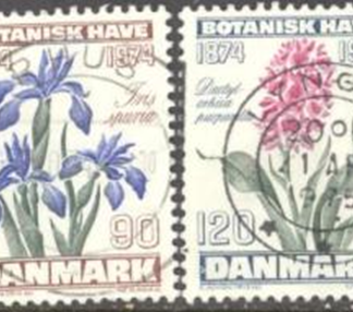 Dinamarca #560 - 561 1974