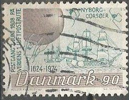 Dinamarca #563 1974