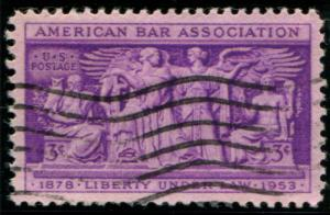 Estados Unidos # 1022  1953