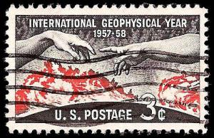 Estados Unidos # 1107  1958