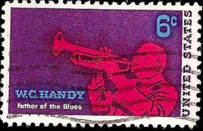 Estados Unidos # 1372  1969 "W.C. Handy, padre del blues"