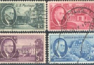Estados Unidos # 930- 933 1945