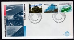 Holanda #602 - 604  1980 F.D.C.  Serie completa "Transporte para el comercio"