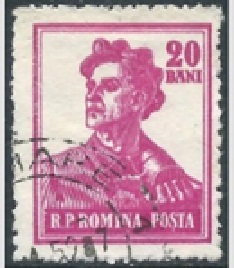RUMANIA #1027  1954